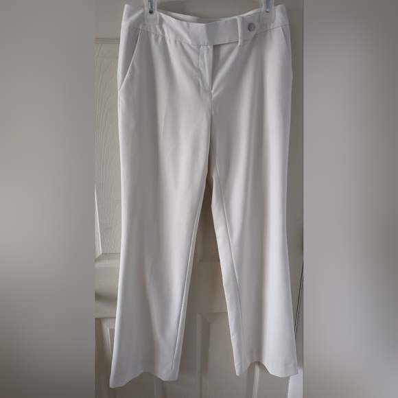 Calvin Klein Classic Fit Pants, size 4, white - Picture 3 of 8